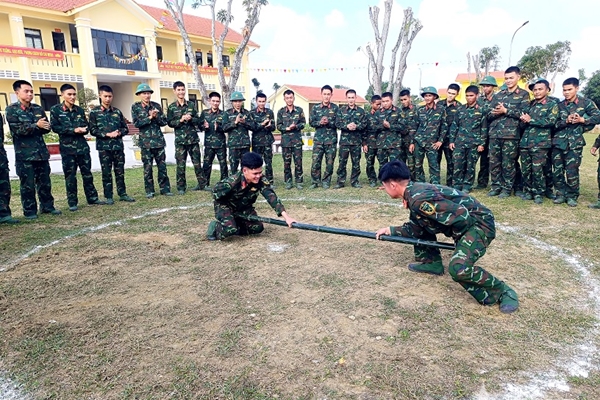 Lữ đoàn Phòng không 283, Quân khu 4 Vui Tết không quên nhiệm vụ